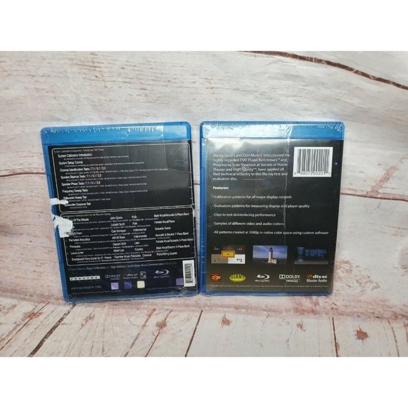 AIX Records Audio Calibration & Spears & Munsil HD Benchmark Blu-ray CD Disk - Picture 2 of 10